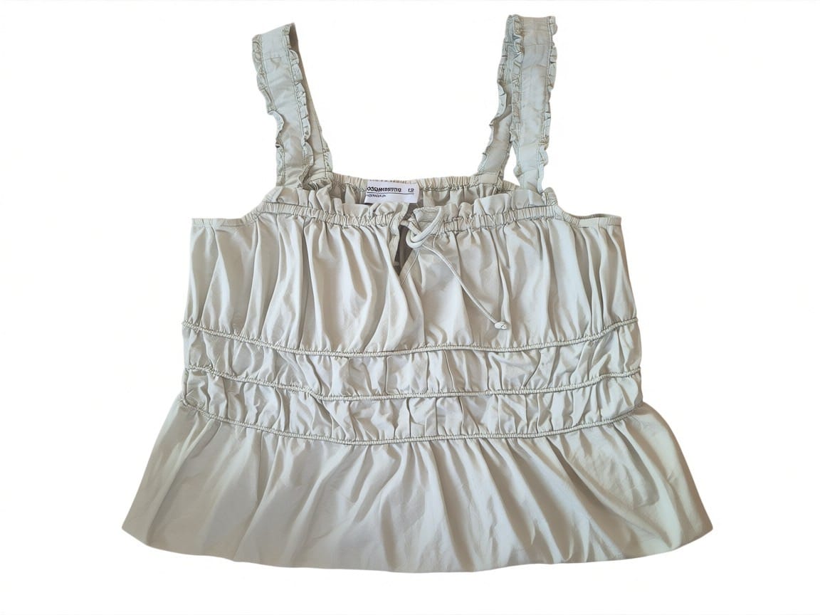 Woolworths Ruffle Crop Top