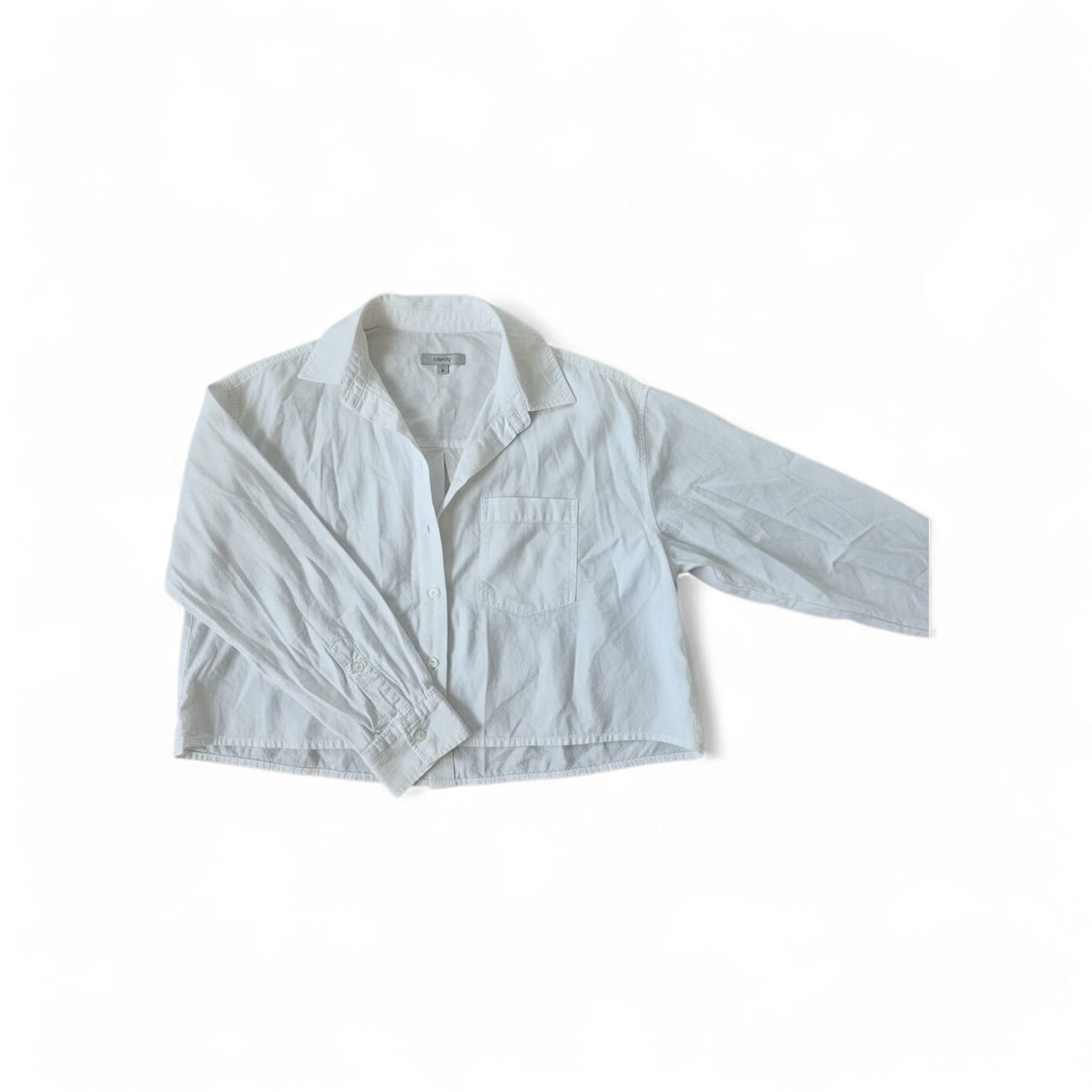 Poetry Cropped Shirt