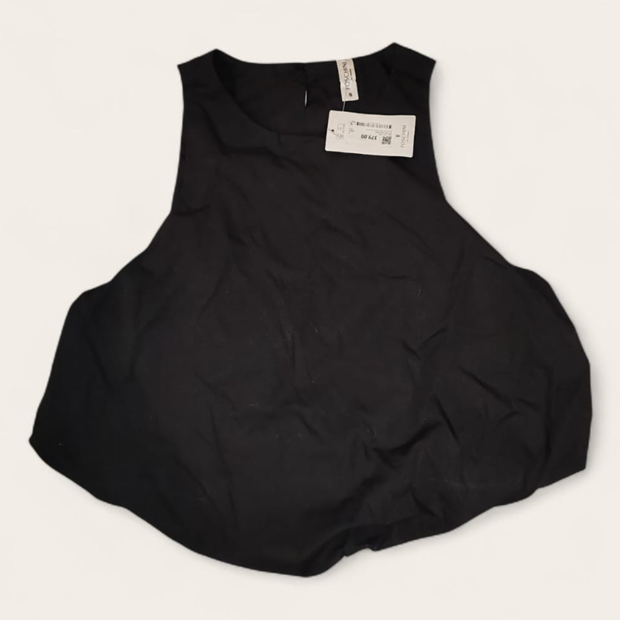 FOCHINI Black Sleeveless Top