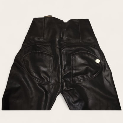 Sleek WONDERFIT Faux Leather Leggings