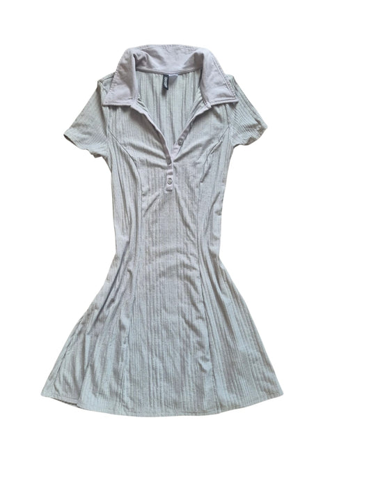 Stylish H&M Ribbed Polo Dress